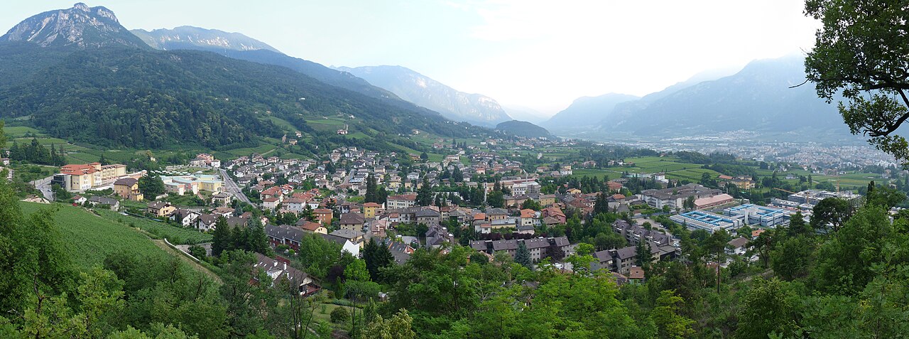 Povo — panoramic view of campus surroundings